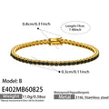 Black ZirconGold / 19cm