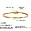 White ZirconGold / 19cm
