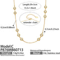 Style C Round CZ Gold Tone / 5cm