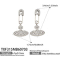 Earrings / 锆石星球Steel / Default