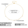 Necklace / Gold42+5 / 5cm