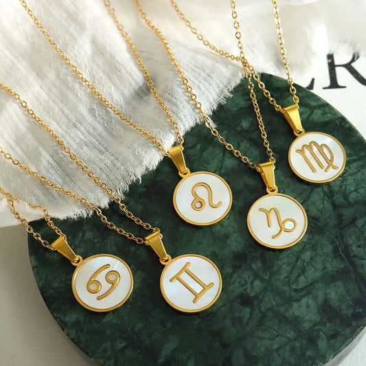 Cancer, Gemini, Leo, Capricorn and Virgo zodiac necklaces