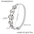 Z415 Silver 5A Zircon Bracelet
