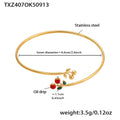 TXZ407 Gold Bracelet
