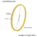 Z107 Gold Bracelet