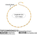 Gold Color / Necklace 40+5cm