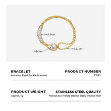 316L Stainless Steel 18K PVD Gold Chain Bracelet