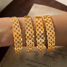 316L Stainless Steel 18K PVD Gold Geometric Bangle made with 316L stainless steel and 18K PVD gold finish for wholesale jewelry buyers - image 10