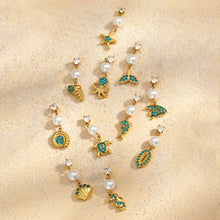 316L Stainless Steel 18K PVD Gold Ocean Series Earrings made with 316L stainless steel and 18K PVD gold finish for wholesale jewelry buyers - image 12