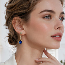 316L Stainless Steel 18K PVD Gold Colorful Glass Stone Earrings made with 316L stainless steel and 18K PVD gold finish for wholesale jewelry buyers - image 13