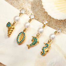 316L Stainless Steel 18K PVD Gold Ocean Series Earrings made with 316L stainless steel and 18K PVD gold finish for wholesale jewelry buyers - image 16