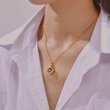 316L Stainless Steel 18K PVD Gold Colorful Zircon Earrings and Necklace Collection made with 316L stainless steel and 18K PVD gold finish for wholesale jewelry buyers - image 19