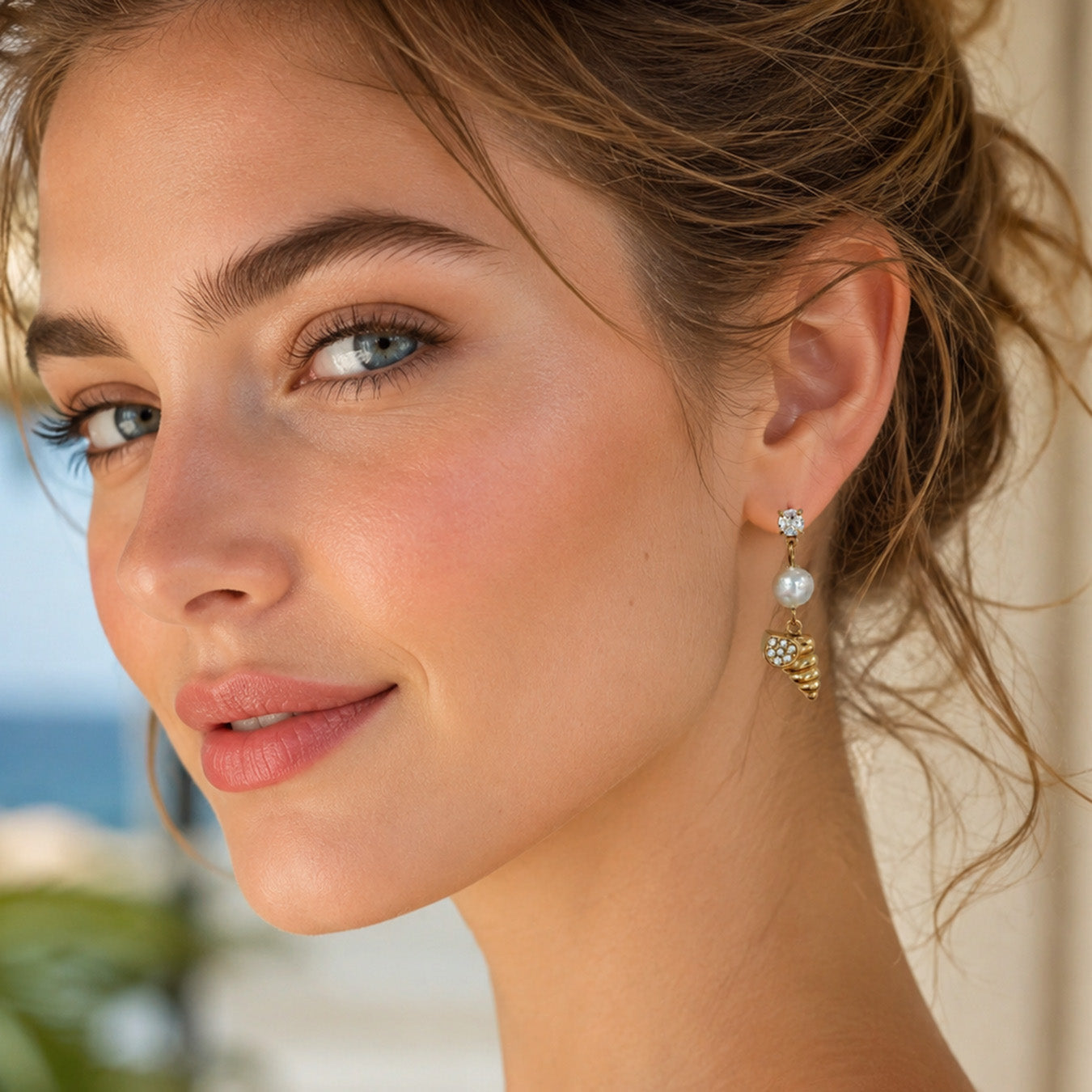 316L Stainless Steel 18K PVD Gold Ocean Series Earrings made with 316L stainless steel and 18K PVD gold finish for wholesale jewelry buyers - image 40