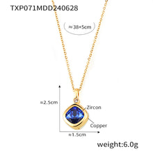 316L Stainless Steel 18K PVD Gold Colorful Zircon Earrings and Necklace Collection made with 316L stainless steel and 18K PVD gold finish for wholesale jewelry buyers - image 4