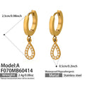 A-Gold Earrings (F070) / Default