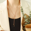 Rose Gold / Necklace 65cm