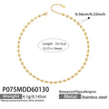 Gold / Length: 40+5cm