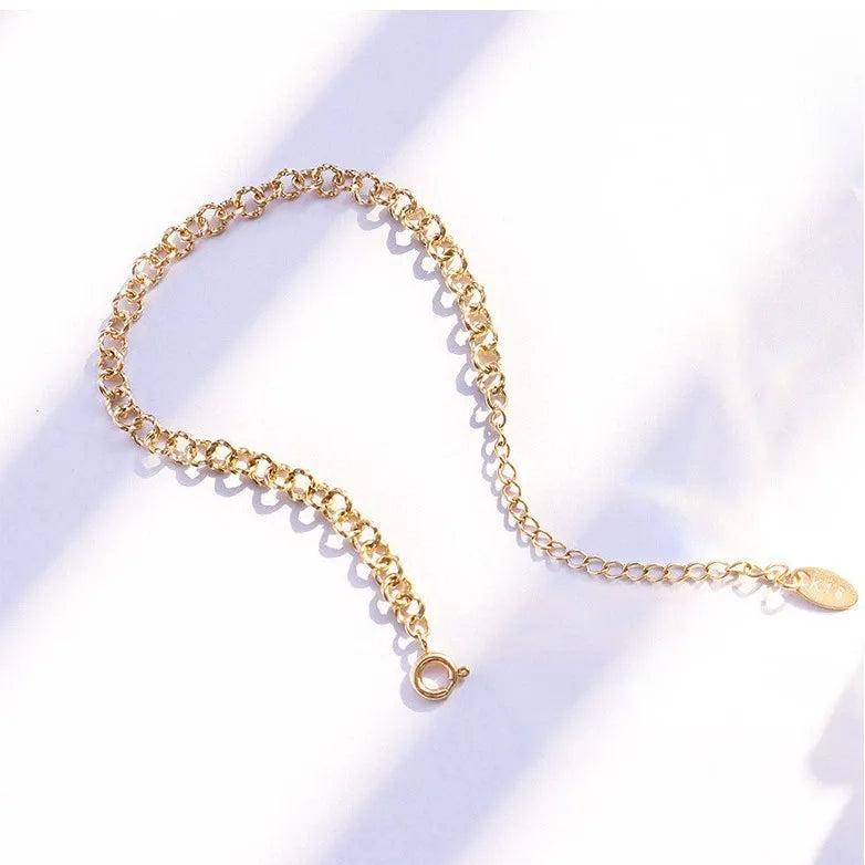 316L Stainless Steel 18K Gold Plated Chic & Versatile Jewelry Set - Image 3