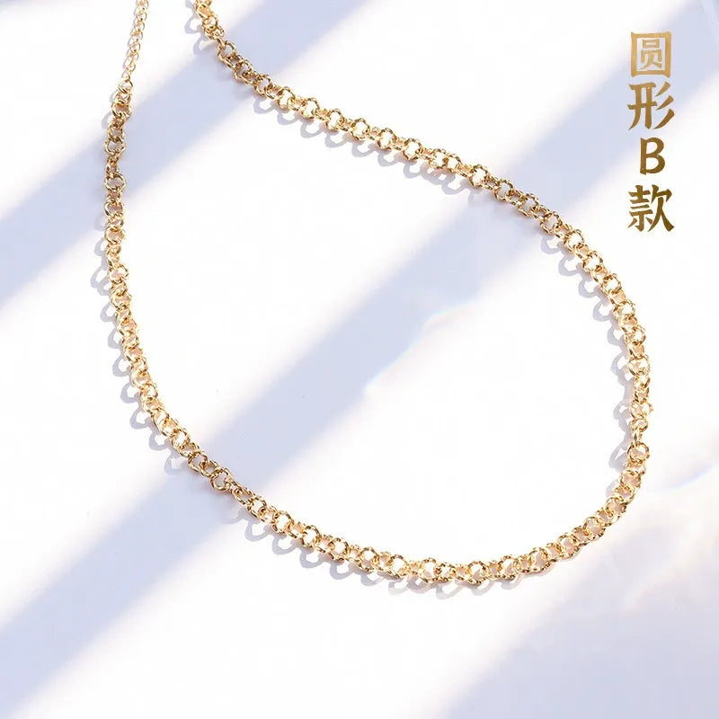 316L Stainless Steel 18K Gold Plated Chic & Versatile Jewelry Set - Image 4