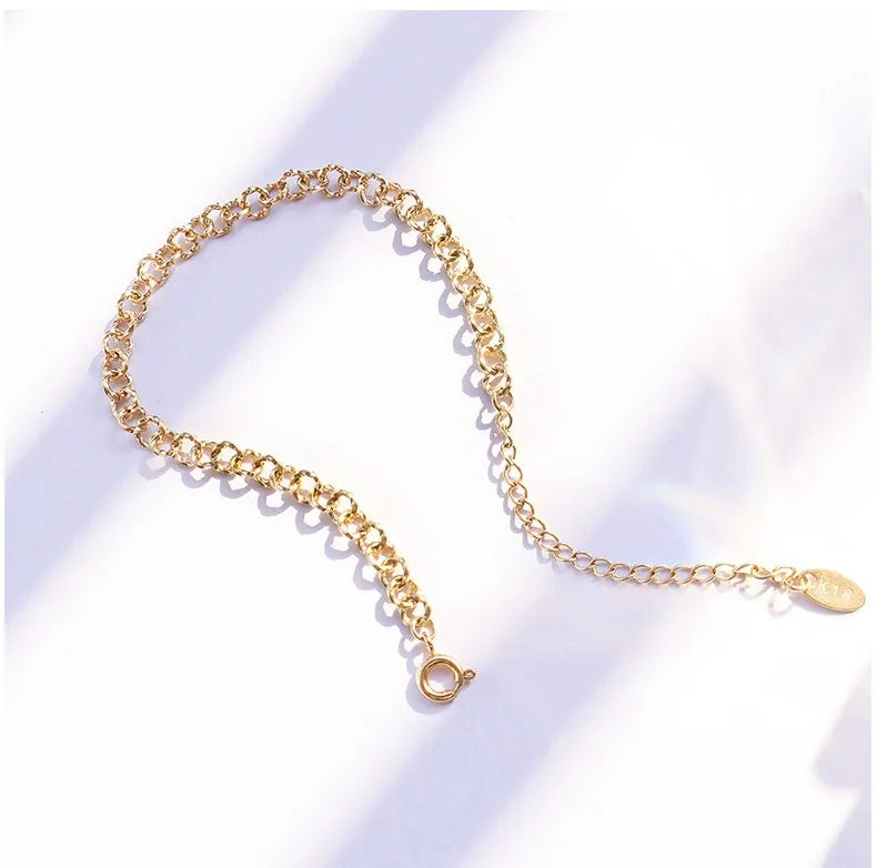 316L Stainless Steel 18K Gold Plated Chic & Versatile Jewelry Set - Image 7
