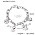 Style E673 - Steel DIY Bracelet