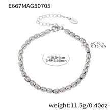 316L Stainless Steel 18K Gold Plated DIY Heart & Bear Charm Bracelet Set - Image 17