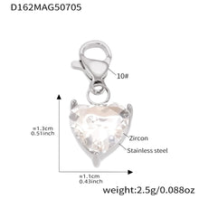 316L Stainless Steel 18K Gold Plated DIY Heart & Bear Charm Bracelet Set - Image 21