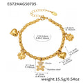 Style E672 - Gold DIY Bracelet