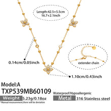 Product size details for the geometric zircon pendant necklace, ensuring a perfect fit for daily wear.