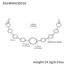 316L Stainless Steel 18K Gold Plated Pave Zircon Cuff Bangle - Image 9