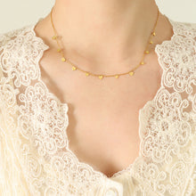 316L Stainless Steel 18K Gold Plated Roman Palace Multi-Charm Necklace - Image 14