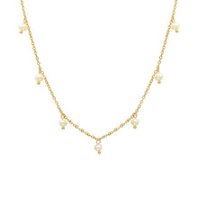 316L Stainless Steel 18K Gold Plated Vintage Freshwater Pearl Necklace - Image 3