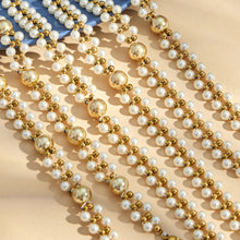316L Stainless Steel 18K Gold PVD Bead Bracelet - Bead Bracelet, Modern Design Wholesale Stainless Steel Jewelry - Sensitive Skin Friendly - Detail 15