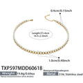 贝珠Gold Necklace (TXP597) / 37+6cm