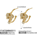 Gold Earrings (F1475) / Default