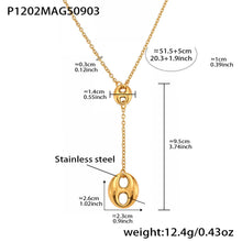 316L Stainless Steel 18K Gold PVD Coffee Bean Y-Tassel Layering Necklace - Coffee Bean, Y-Tassel, Layering Necklace, Stainless Steel, Gold Plated, Lariat Wholesale Stainless Steel Jewelry - Sensitive Skin Friendly - Detail 14
