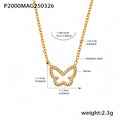 Gold / White Zircon, 40+5cm