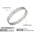 Steel Bangle (Z207) / Default