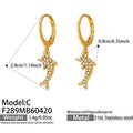 C款Gold Earrings (F289) / Default