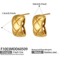 Gold Earrings (F1003) / Default