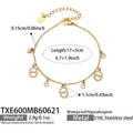 Gold Bracelet17+5cm (TXE600) / Default