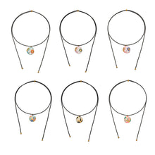 316L Stainless Steel 18K Gold PVD Enamel Flower Adjustable Long Necklace - Enamel Flower, Long Adjustable, Gold, Floral, Modern Wholesale Stainless Steel Jewelry - Sensitive Skin Friendly - Detail 17