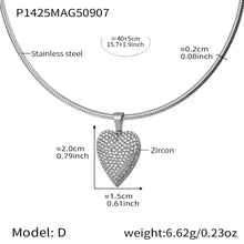 316L Stainless Steel 18K Gold PVD Enamel Fruit Zircon Multi Pendant Elastic Necklace - Colorful Enamel Fruit Multi Pendant Zircon Modern Elastic Necklace Wholesale Stainless Steel Jewelry - Sensitive Skin Friendly - Detail 1
