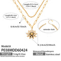 A款Gold Necklace35.5+5cm (P038) / Default