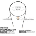 B Gold Necklace92cm (P083) / Default