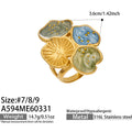 Gold Ring (A594) / Size 7