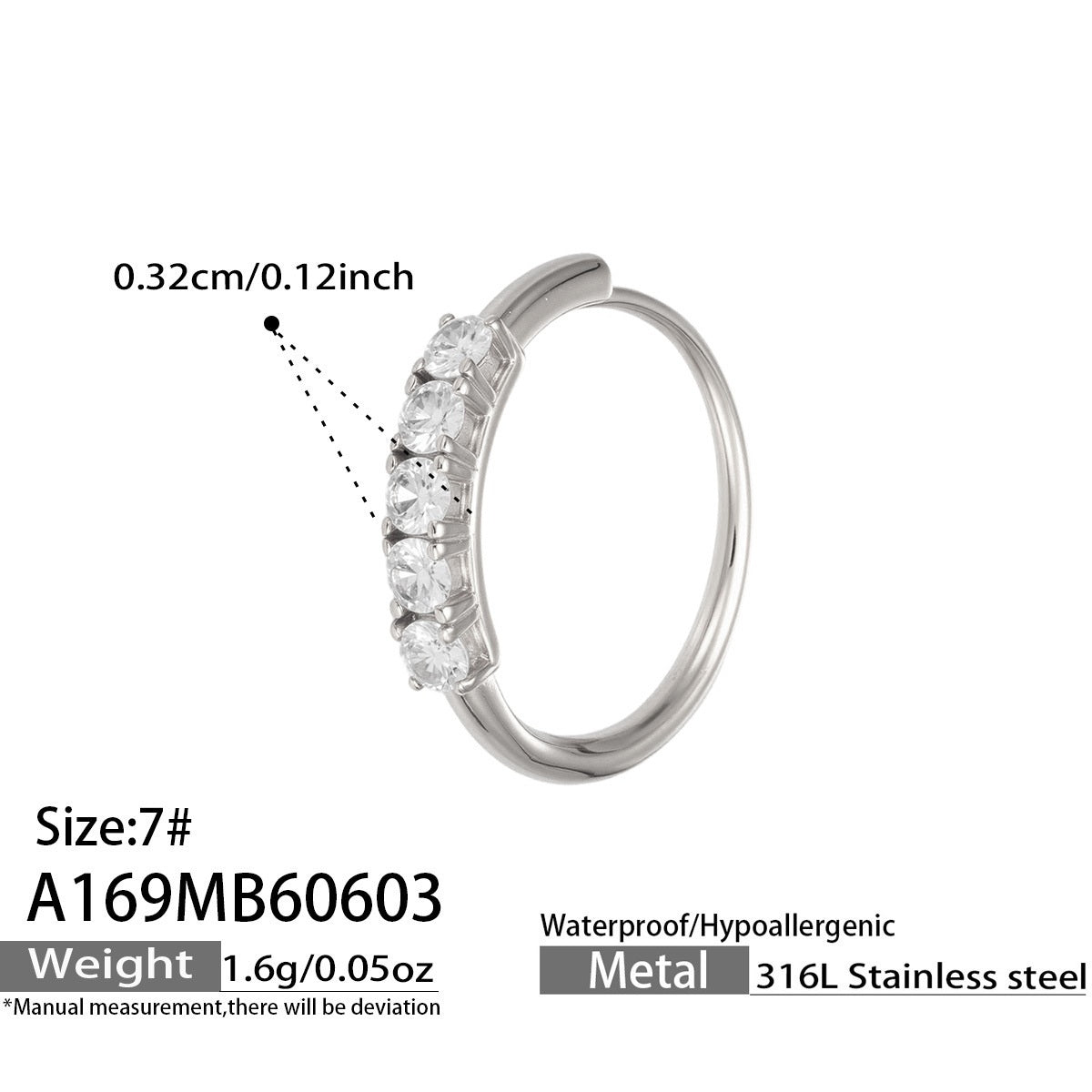 316L Stainless Steel 18K Gold PVD Flower Geometric Ring Set - Flower Geometric Design, 18K Gold Plated Ring, Modern Elegance Wholesale Stainless Steel Jewelry - Sensitive Skin Friendly - Detail 8