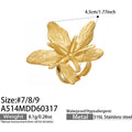 Gold Ring(A514) / Size 7