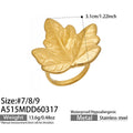 Gold Ring(A515) / Size 7