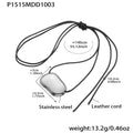 Steel Long Necklace 140cm (P1515) / Default